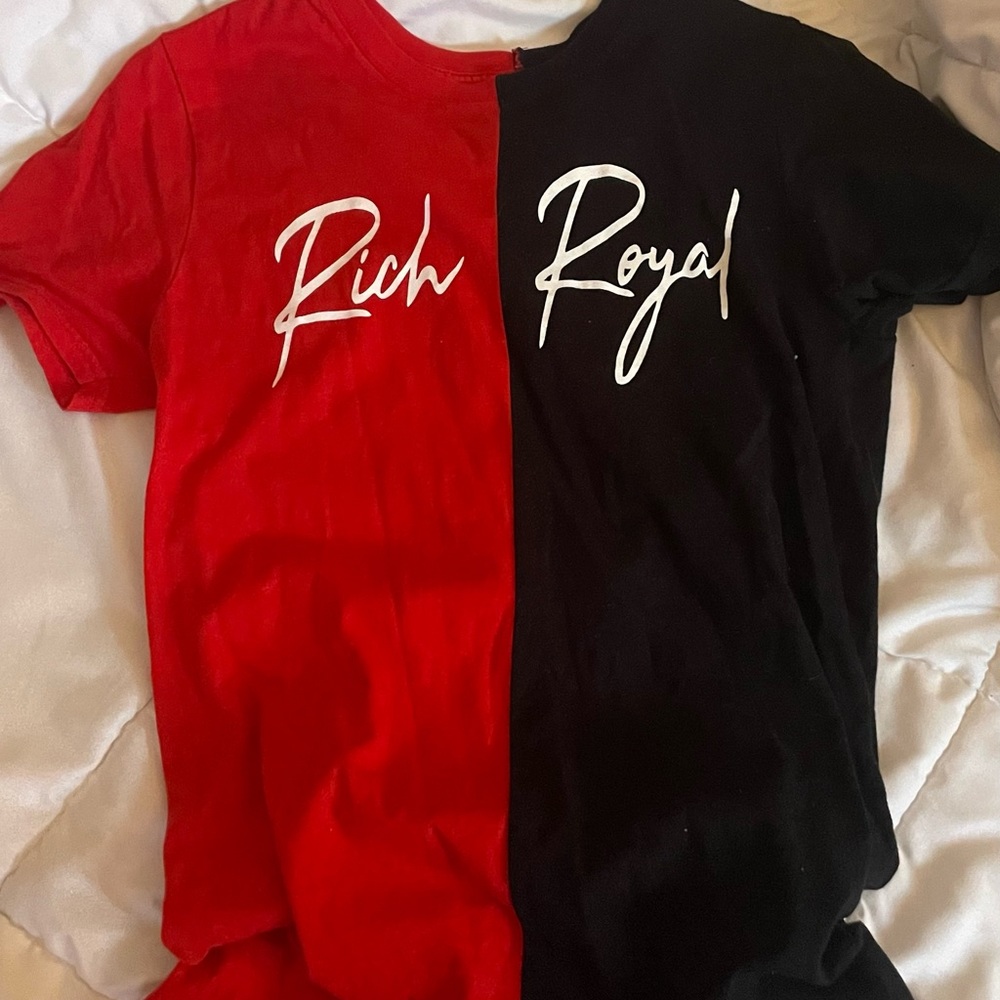 rich , royal tee